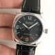 Copy Panerai Luminor GMT SS Black Dial Black Leather Strap Watch(3)_th.jpg